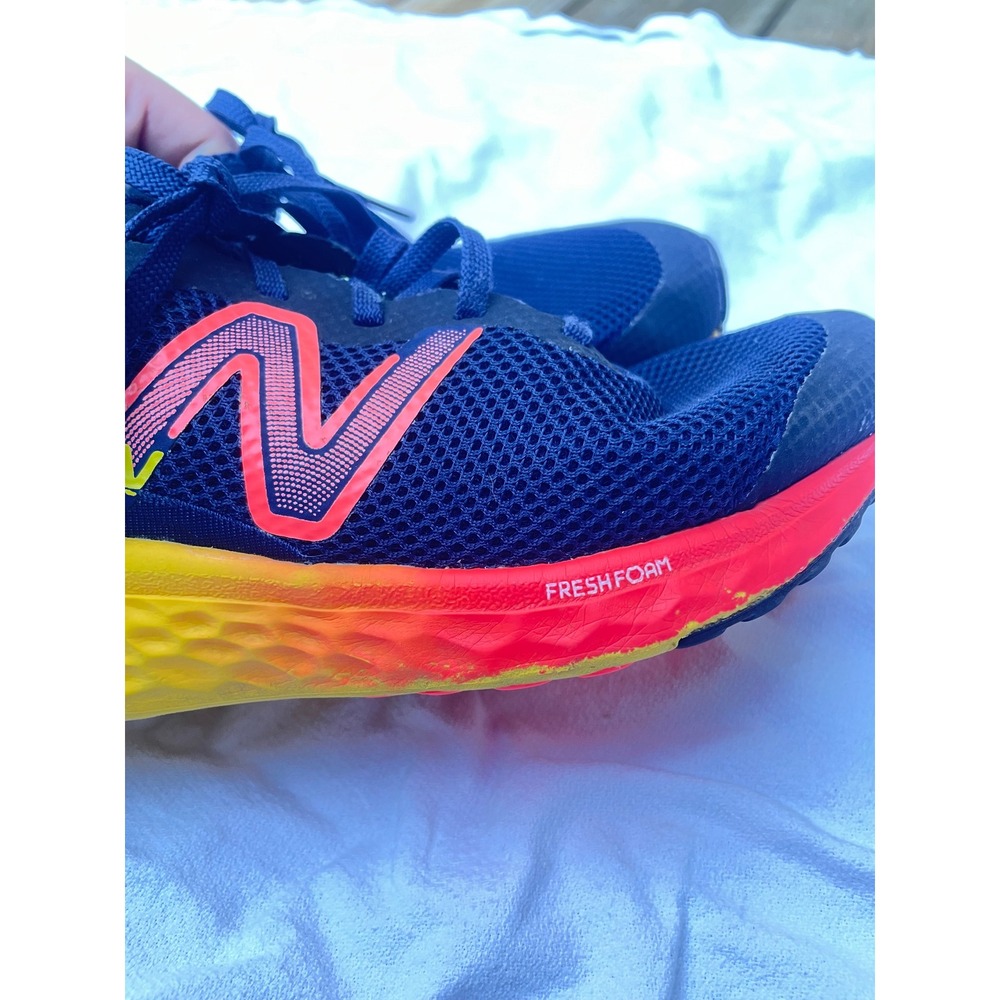 New Balance Fresh Foam Arishi v4 Navy Pink Yellow Running Shoes GPARIKB4 Women 5 - Picture 4 of 8